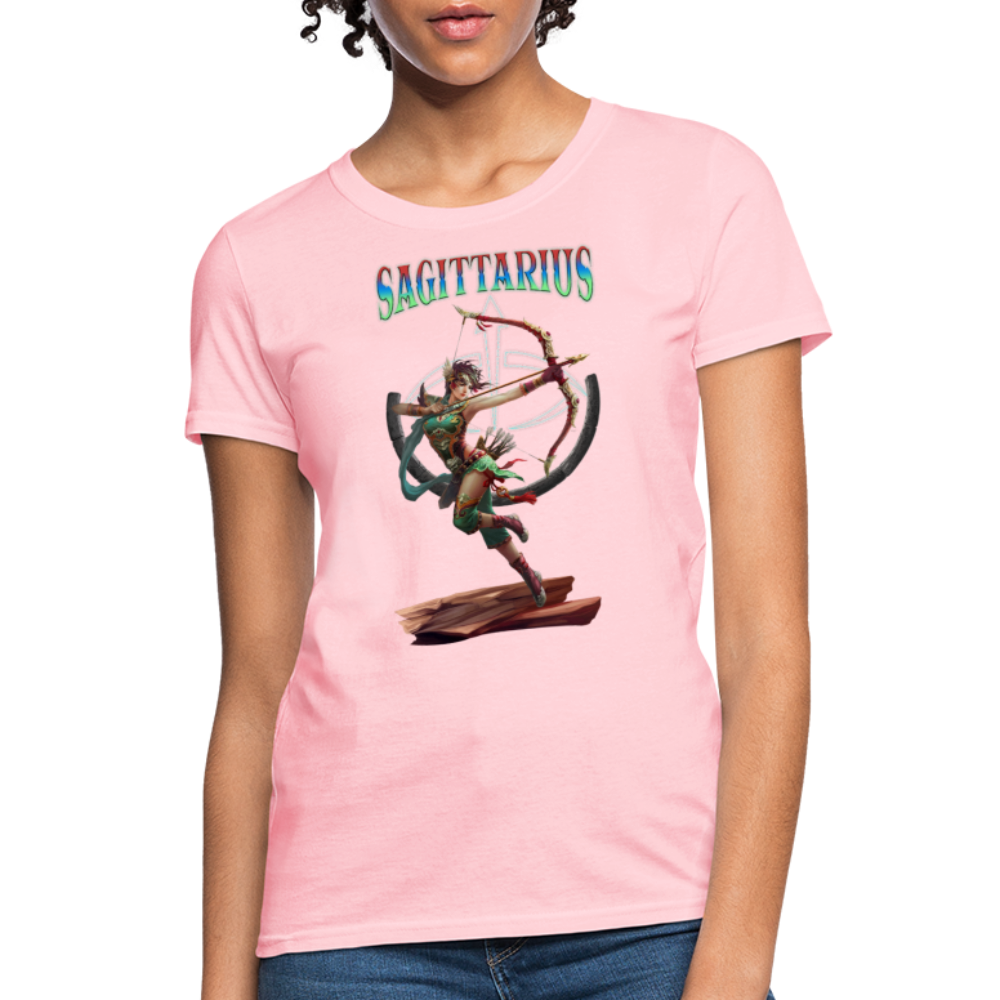 Astral Sagittarius Women's T-Shirt - pink