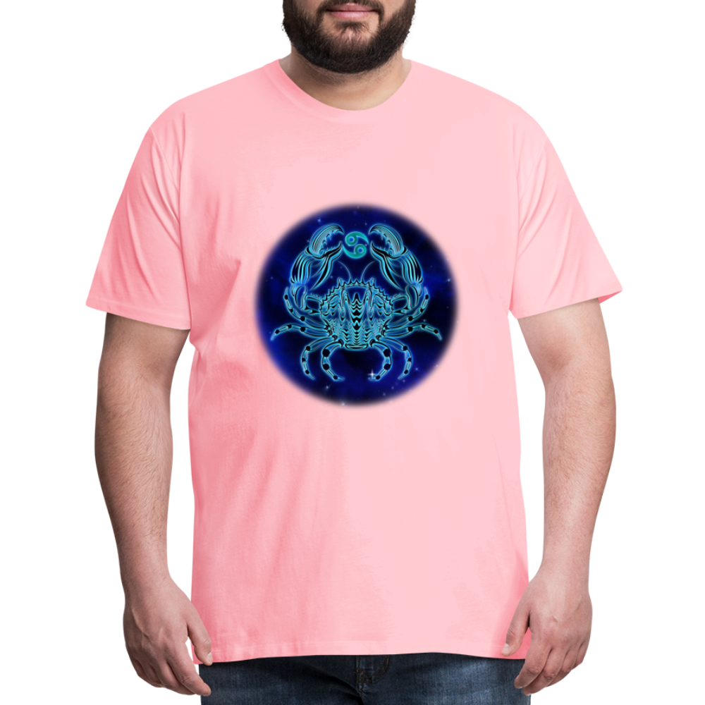 Men's Stellar Cancer Premium T-Shirt - pink