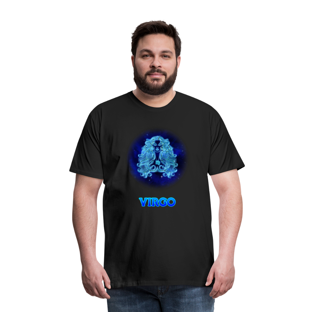 Men's Virgo Premium T-Shirt - black