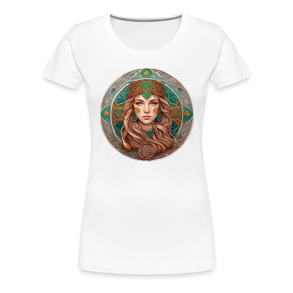 Women’s Mythical Virgo Premium T-Shirt - white