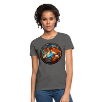 Thumbnail for Women's Mosaic Gemini T-Shirt - charcoal