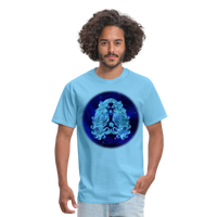 Thumbnail for Men's Stellar Virgo Classic T-Shirt - aquatic blue