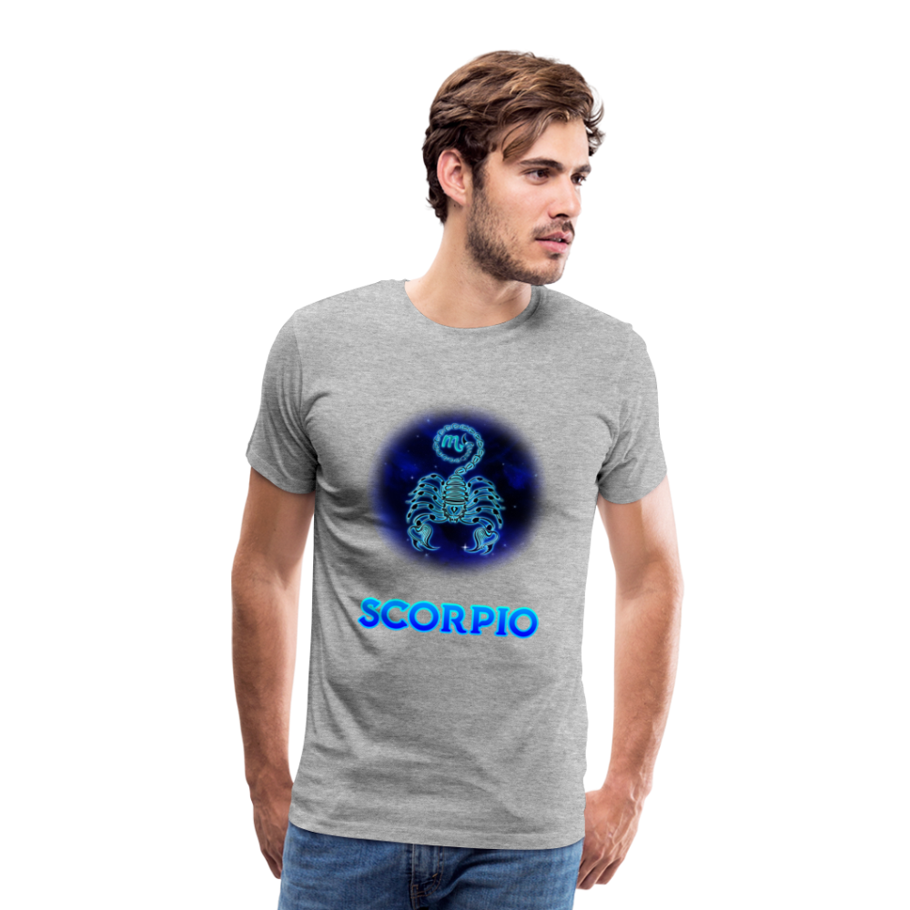 Men's Scorpio Premium T-Shirt - heather gray