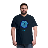 Thumbnail for Men's Leo Premium T-Shirt - deep navy