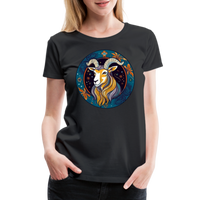 Thumbnail for Women’s Mythical Capricorn Premium T-Shirt - black