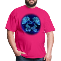 Thumbnail for Men's Stellar Gemini Classic T-Shirt - fuchsia