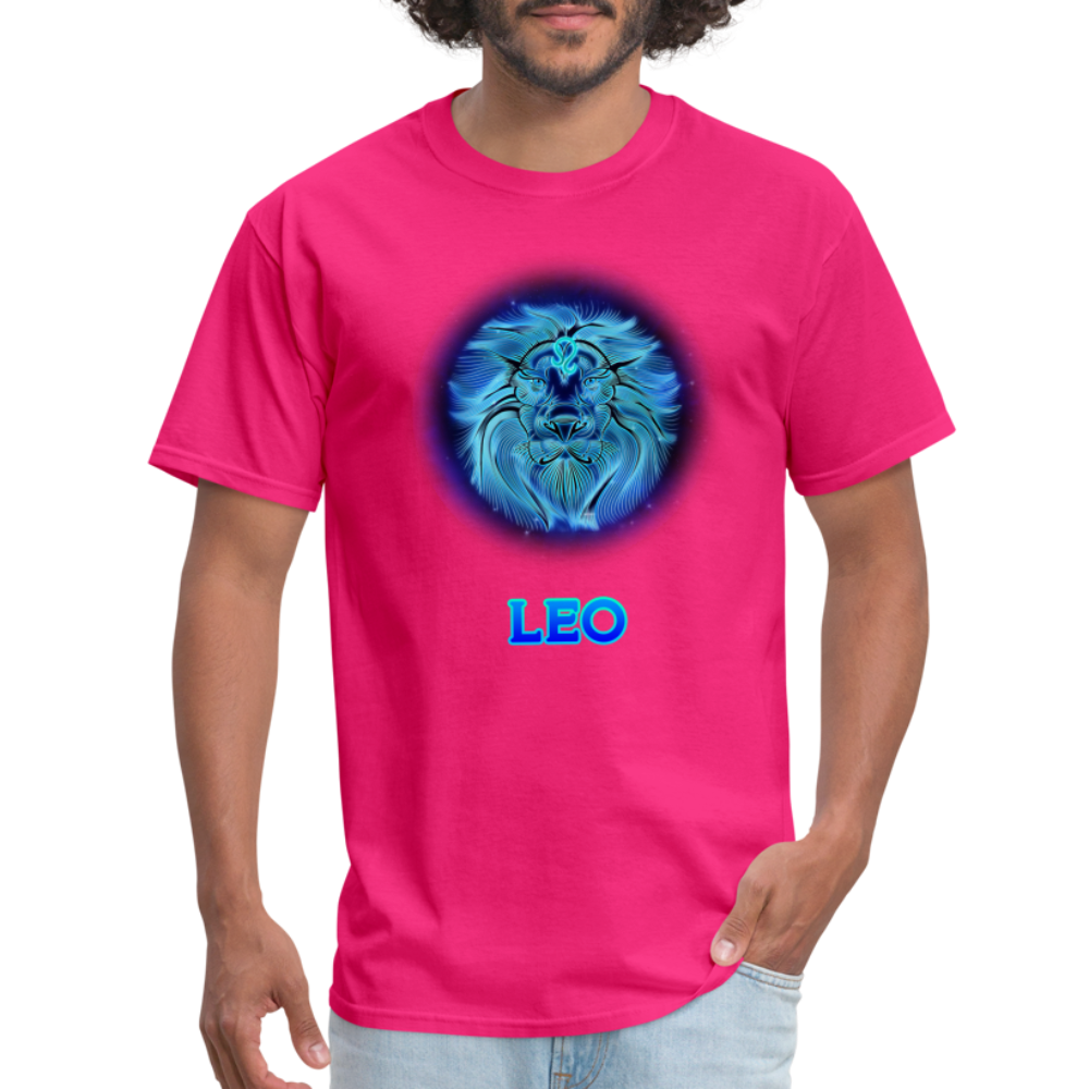 Men's Stellar Leo Classic T-Shirt - fuchsia