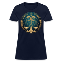 Thumbnail for Women's Mystic Libra T-Shirt - navy