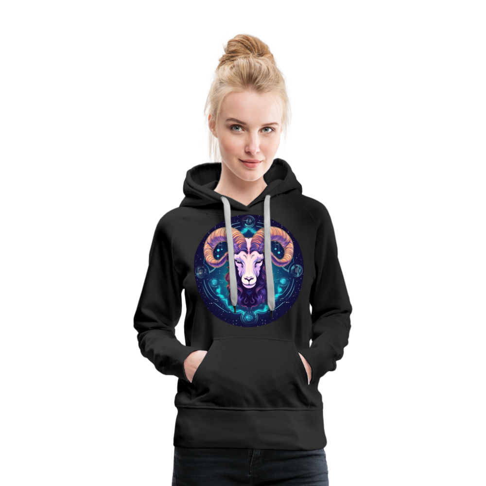 Women’s Magic Capricorn Premium Hoodie - black