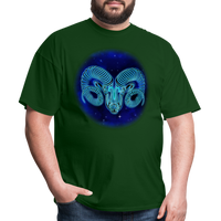 Thumbnail for Men's Stellar Aries Classic T-Shirt - forest green