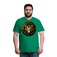 Thumbnail for Men's Mythical Leo Premium T-Shirt - kelly green