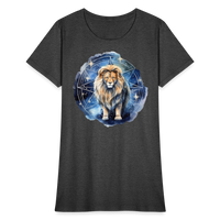 Thumbnail for Women's Mythical Leo T-Shirt - heather black