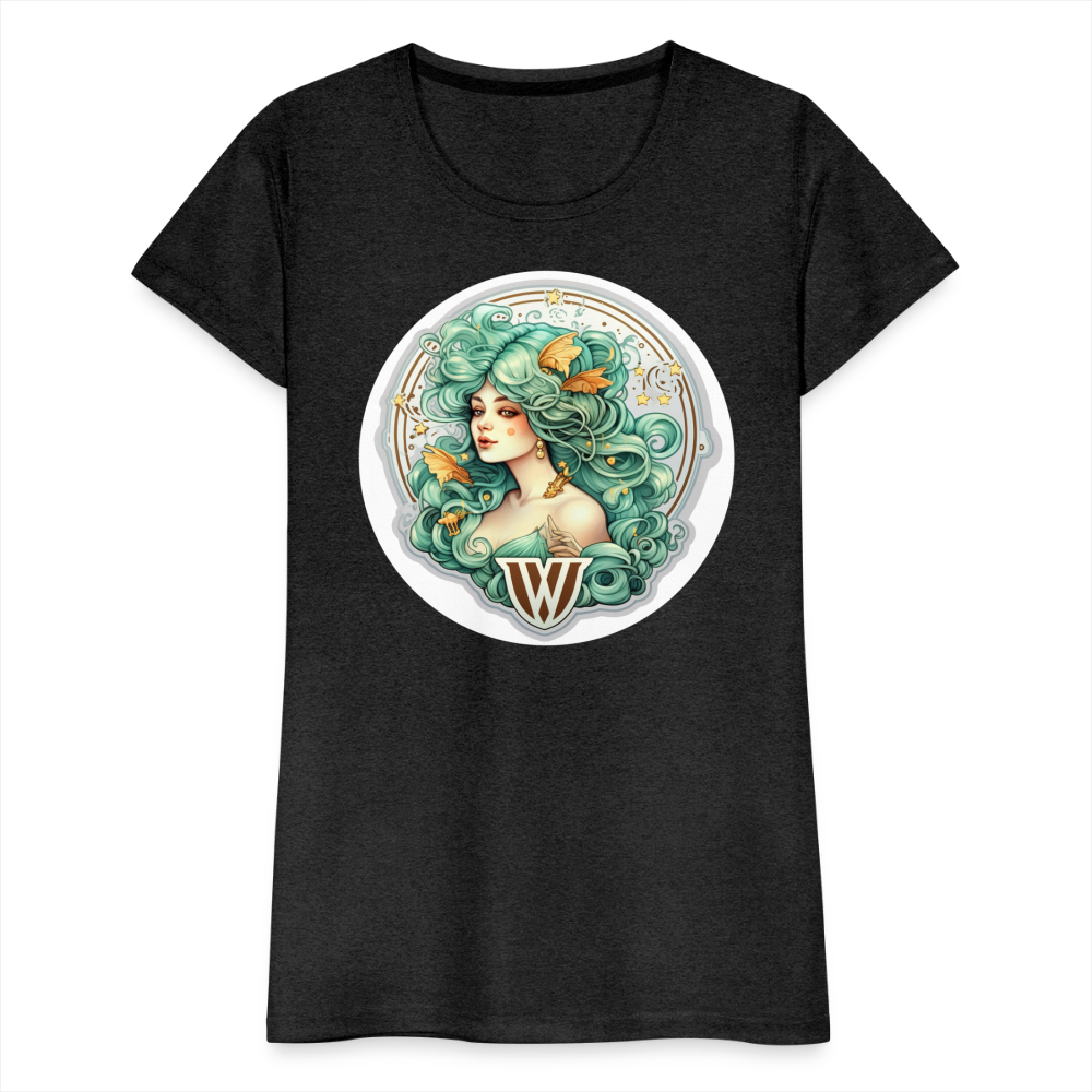 Women’s Symbol Virgo Premium T-Shirt - charcoal grey