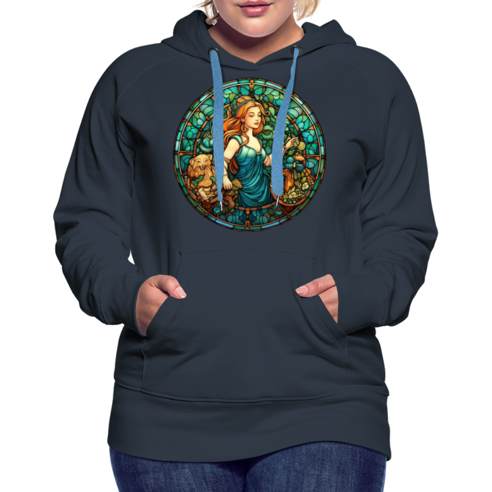 Women’s Mosaic Virgo Premium Hoodie - navy