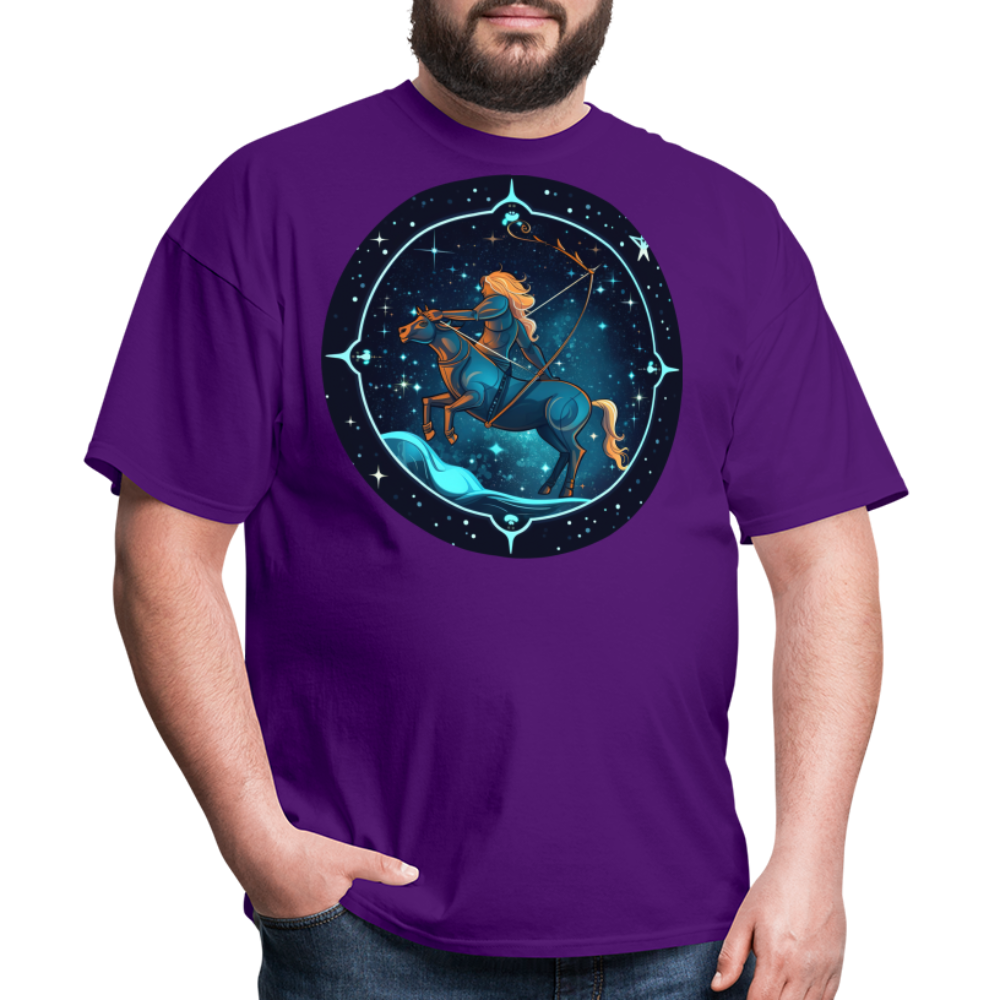 Men's Magic Sagittarius Classic T-Shirt - purple