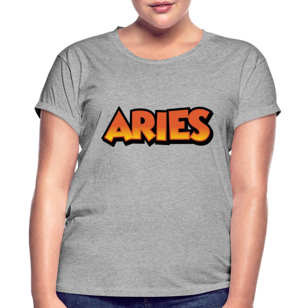 Women's Aries Oneeighty Relaxed Fit T-Shirt - heather gray