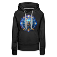 Thumbnail for Women’s Symbol Scorpio Premium Hoodie - black