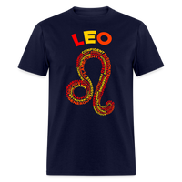 Thumbnail for Men's Power Words Leo Classic T-Shirt - navy