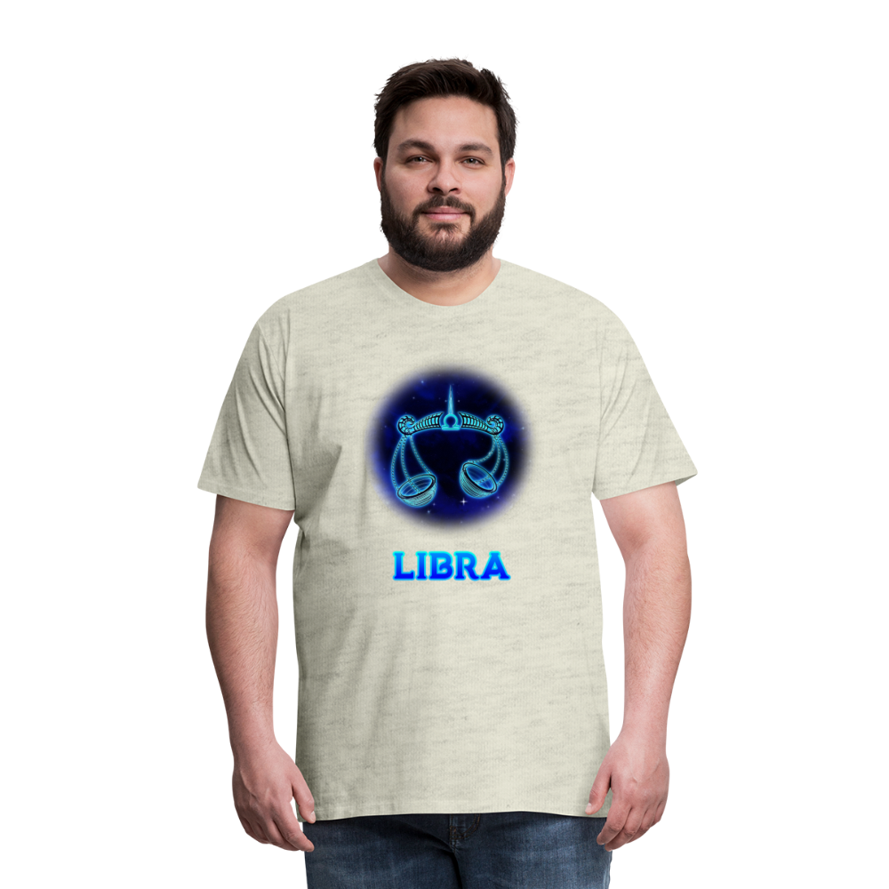 Men's Libra Premium T-Shirt - heather oatmeal