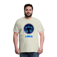 Thumbnail for Men's Libra Premium T-Shirt - heather oatmeal