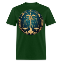 Thumbnail for Men's Mystic Libra Classic T-Shirt - forest green