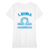 Thumbnail for Women's Power Words Libra T-Shirt - white