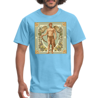 Thumbnail for Men's Mythical Virgo Classic T-Shirt - aquatic blue