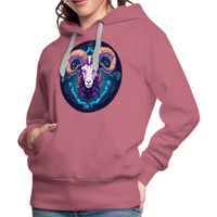 Thumbnail for Women’s Magic Capricorn Premium Hoodie - mauve