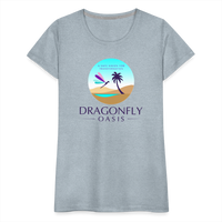 Thumbnail for Women's Dragonfly Oasis V.1 Premium T-Shirt - heather ice blue