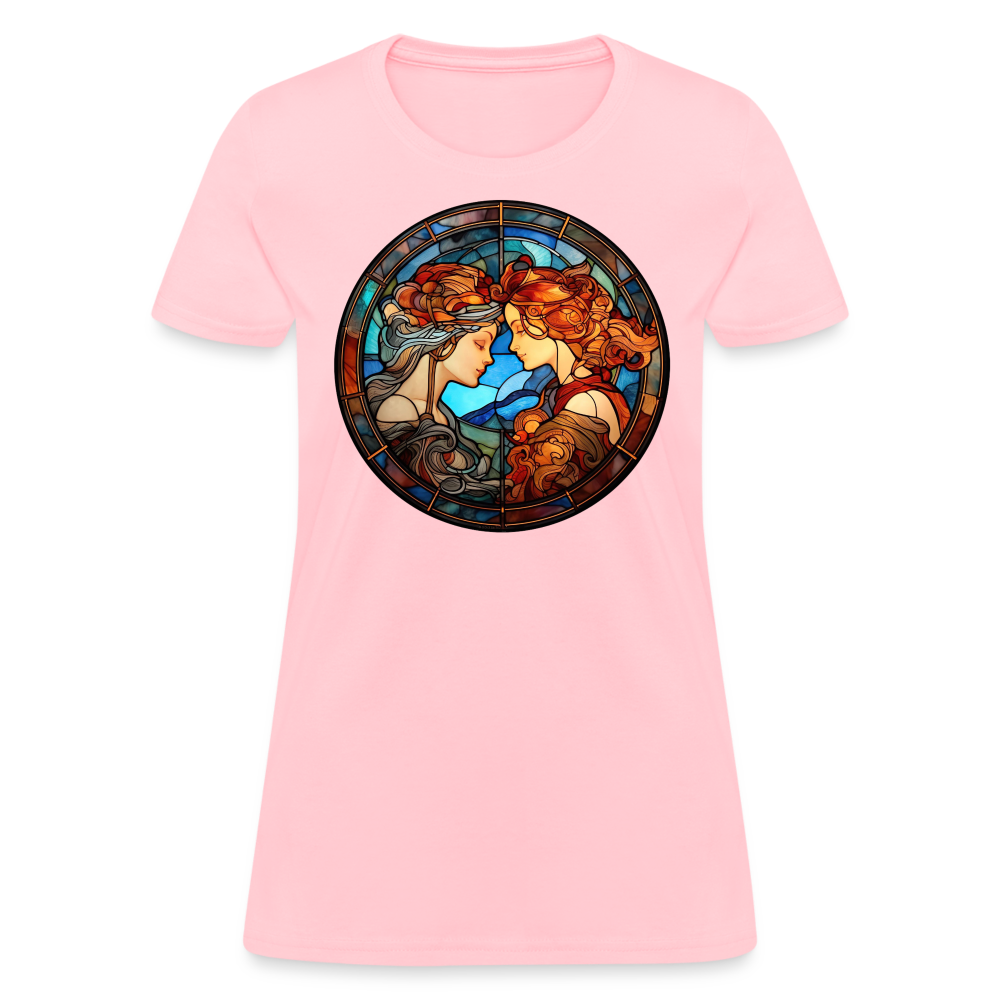 Women's Mosaic Gemini T-Shirt - pink