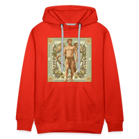 Thumbnail for Men’s Mythical Virgo Premium Hoodie - red