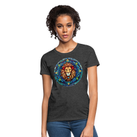 Thumbnail for Women's Mosaic Leo T-Shirt - heather black