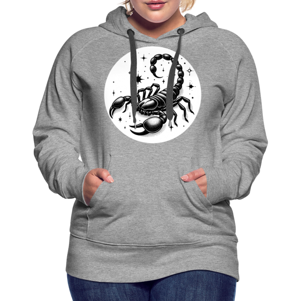 Women’s Magic Scorpio Premium Hoodie - heather grey