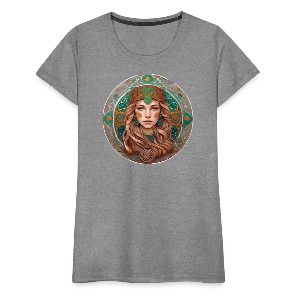 Women’s Mythical Virgo Premium T-Shirt - heather gray