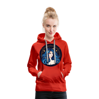 Thumbnail for Women’s Magic Virgo Premium Hoodie - red