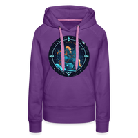 Thumbnail for Women’s Magic Sagittarius Premium Hoodie - purple 