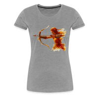 Thumbnail for Women’s Mythical Sagittarius Premium T-Shirt - heather gray