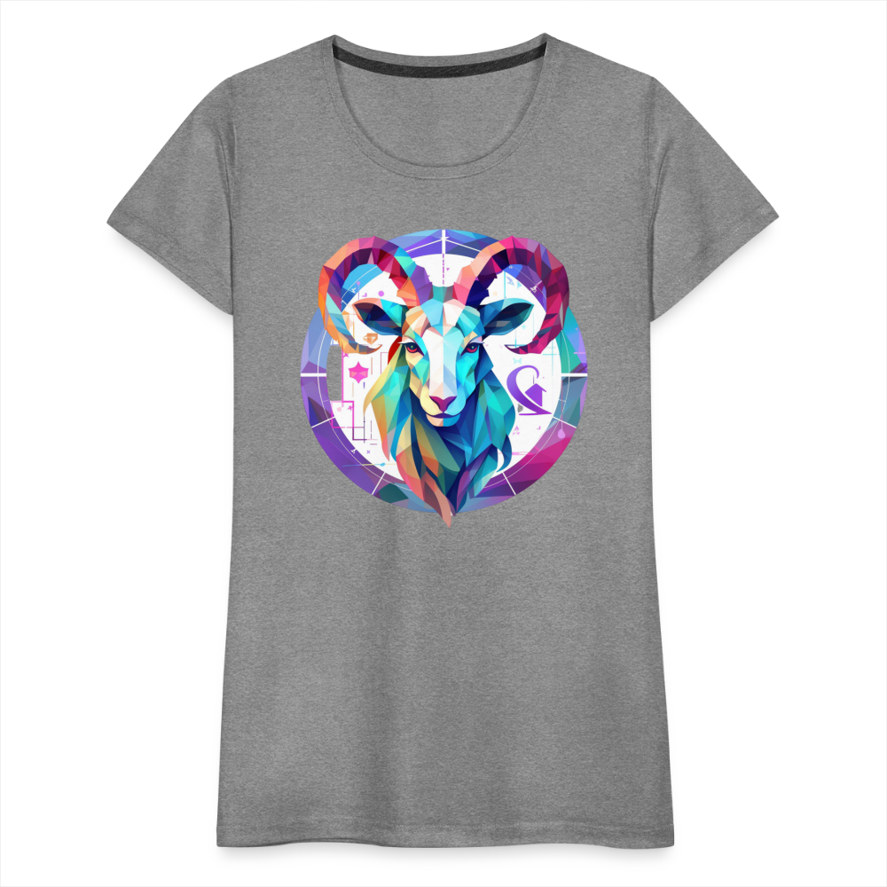 Women’s Mythical Aries Premium T-Shirt - heather gray