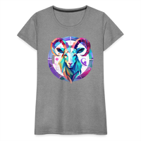 Thumbnail for Women’s Mythical Aries Premium T-Shirt - heather gray