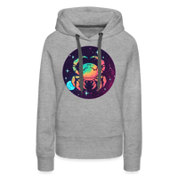 Thumbnail for Women’s Mystic Cancer Premium Hoodie - heather grey