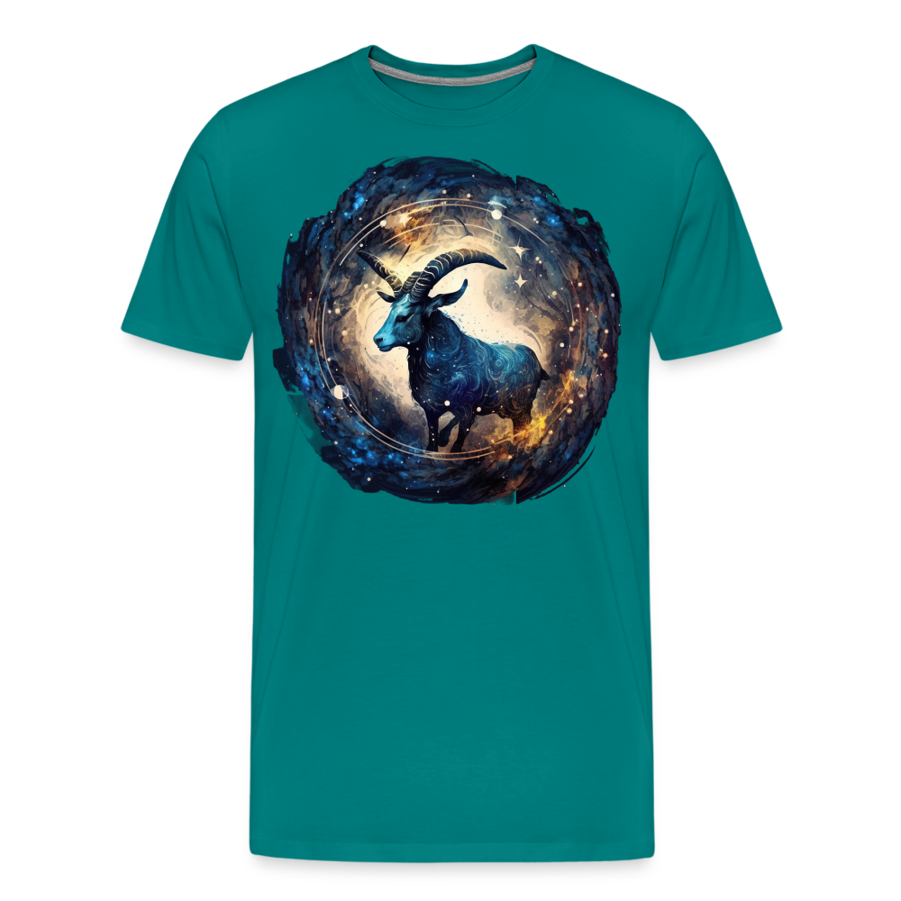 Men's Mythical Capricorn Premium T-Shirt - teal