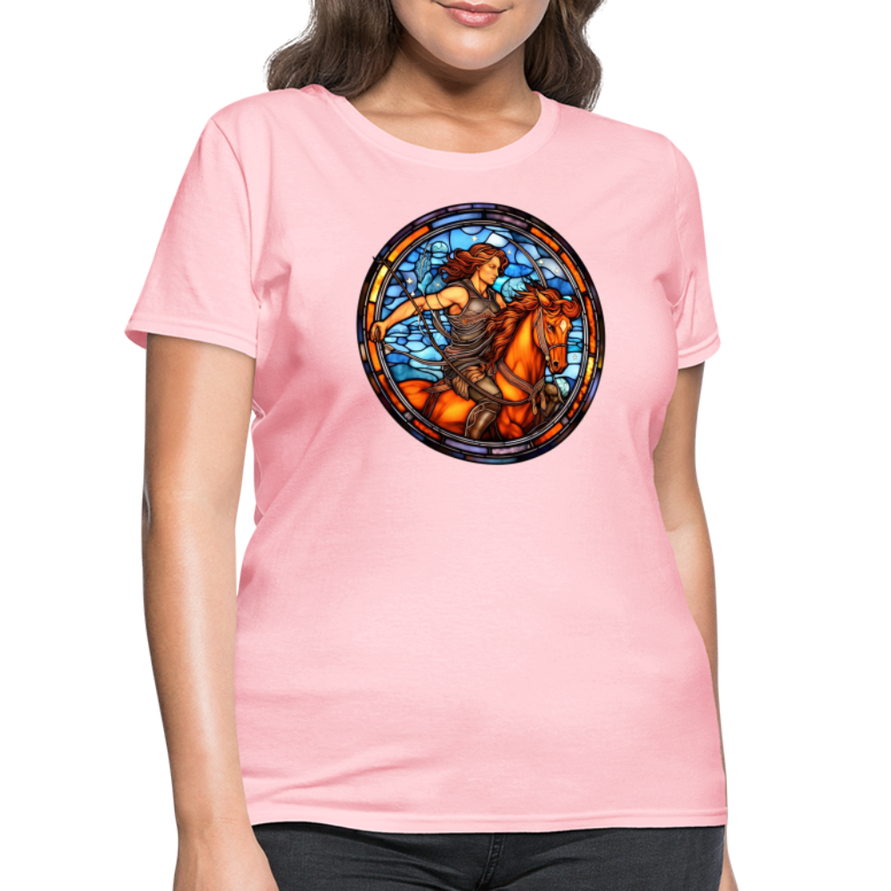 Women's Mosaic Sagittarius T-Shirt - pink