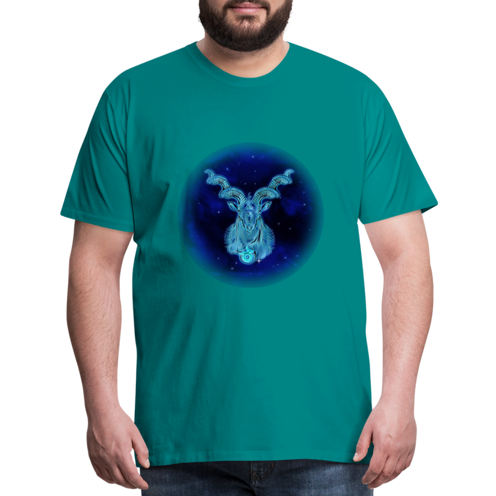 Men's Stellar Capricorn Premium T-Shirt - teal