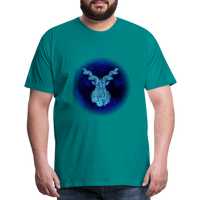 Thumbnail for Men's Stellar Capricorn Premium T-Shirt - teal