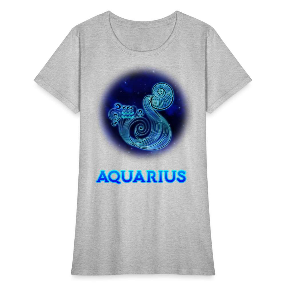 Women's Stellar Aquarius T-Shirt - heather gray