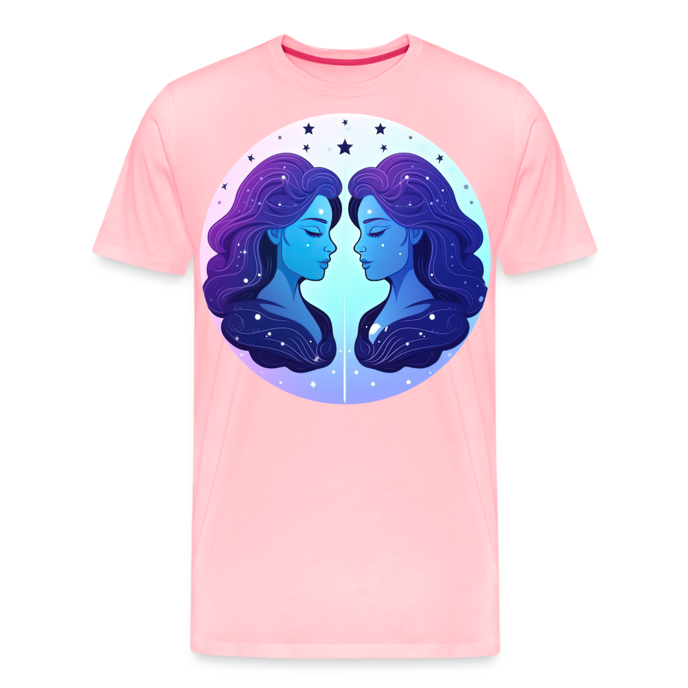 Men's Magic Gemini Premium T-Shirt - pink