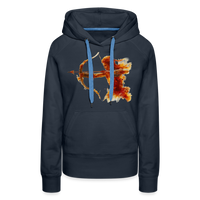 Thumbnail for Women’s Mythical Sagittarius Premium Hoodie - navy