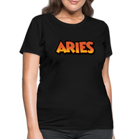 Thumbnail for Women's Aries New Design T-Shirt - black