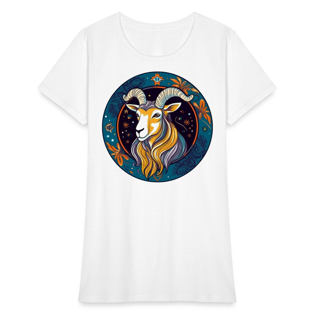 Women's Mythical Capricorn T-Shirt - white