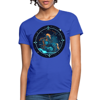 Thumbnail for Women's Magic Sagittarius T-Shirt - royal blue